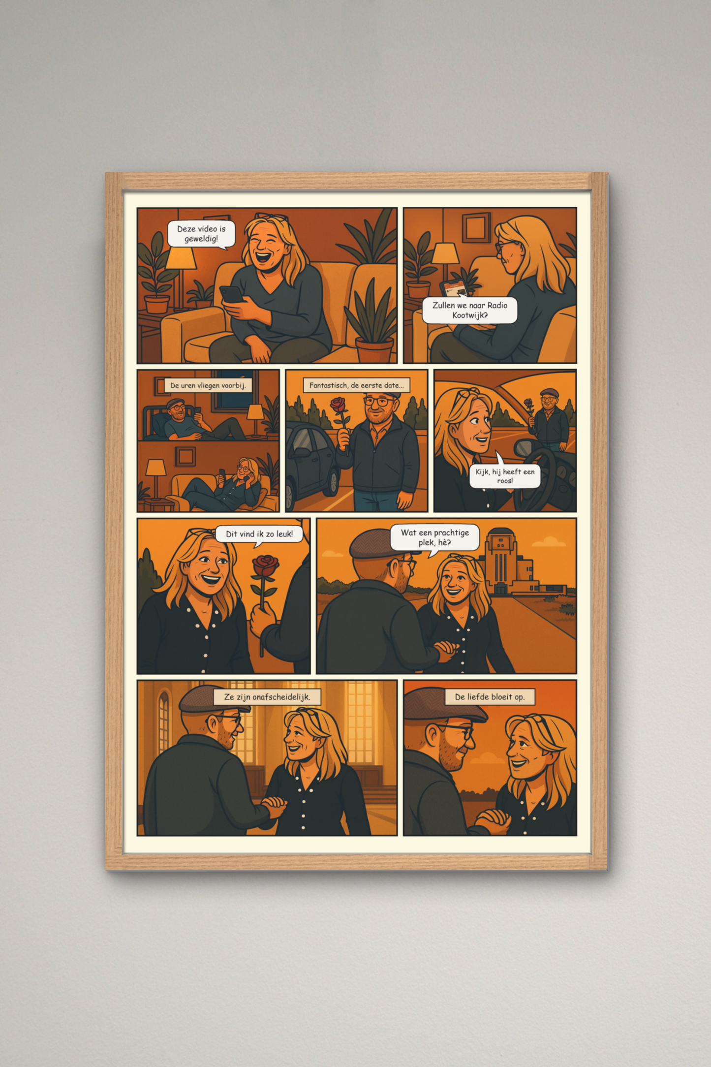 Personalised Comic Frame