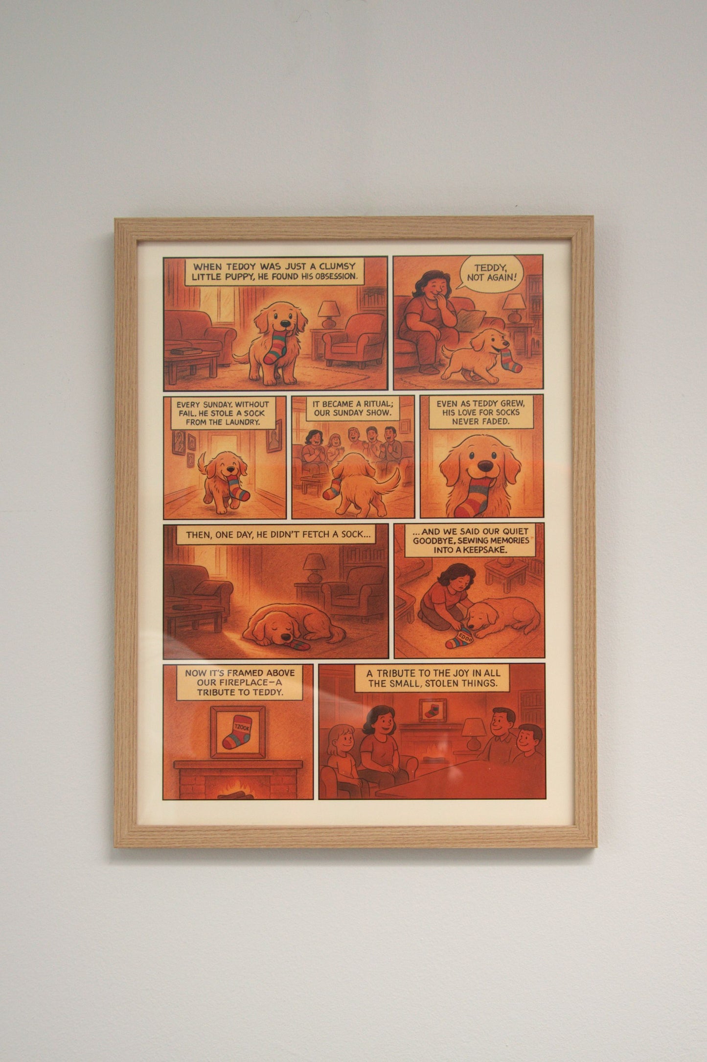 Personalised Comic Frame