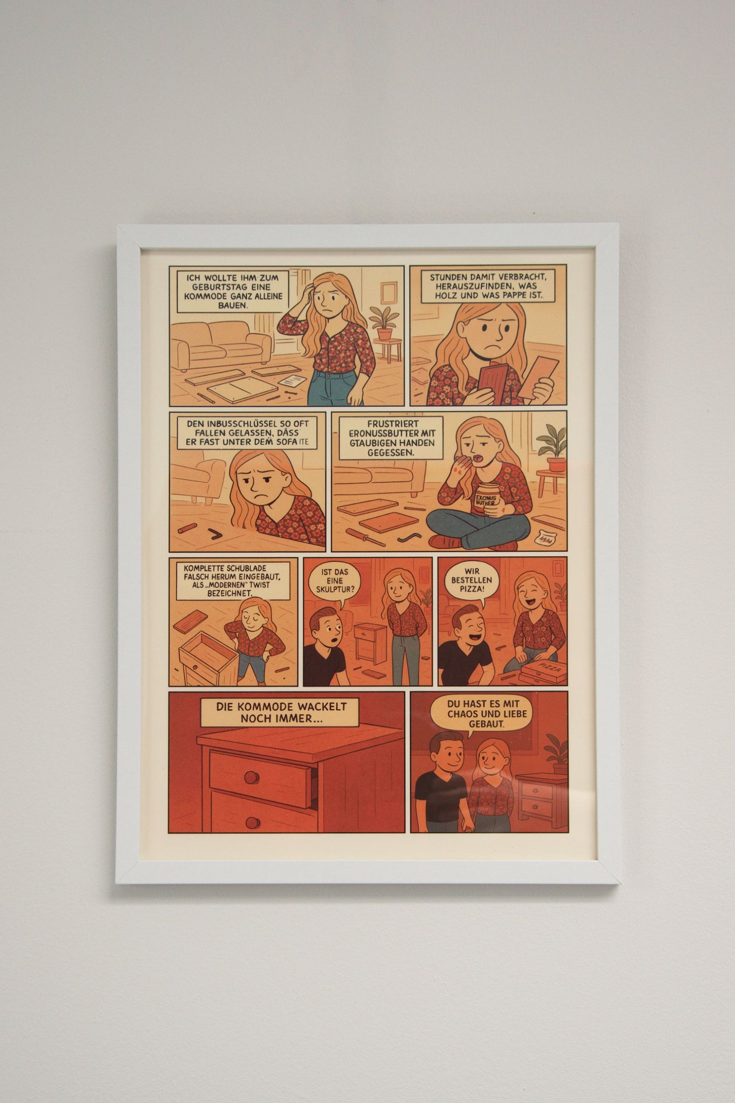 Personalised Comic Frame