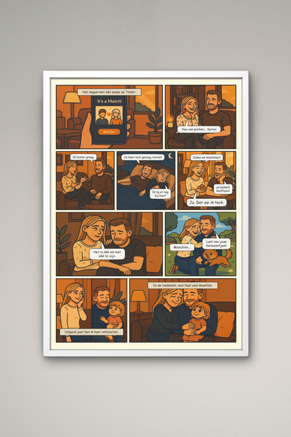 Personalised Comic Frame
