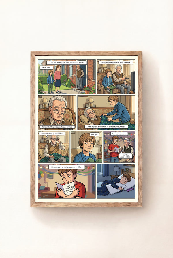 Le grand-père qui réfléchissait